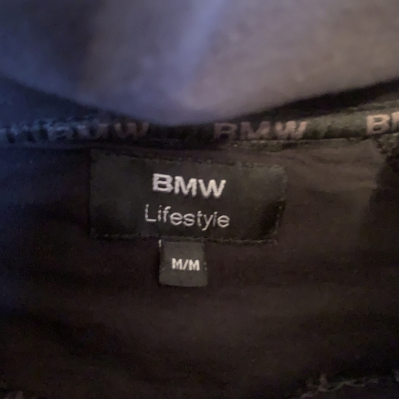 BMW Mens Medium Zip Up Sweater - Picture 3 of 3